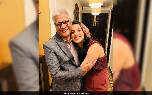 Smriti Mandhana’s Father Recovers After Heart Scare, Wedding Still Paused