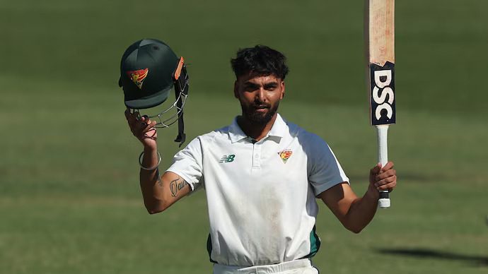 Nikhil Chaudhary Creates History With A Century For Tasmania