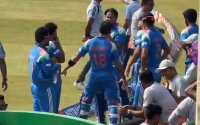 [WATCH]- Virat Kohli Mocks Yashasvi Jaiswal’s Hairstyle With Salman Khan Dance Before IND Vs SA 1st ODI