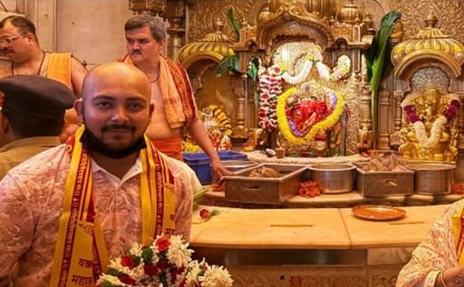 Prithvi Shaw Visits Babulnath Temple With Akriti Agarwal After IPL 2026 Selection