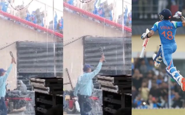 [WATCH]- JSCA Security Staff Celebrate Virat Kohli’s Century; Wholesome Video Goes Viral