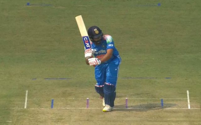 [WATCH]- Rohit Sharma Smashes Three Consecutive Boundaries Off Nandre Burger In 2nd ODI