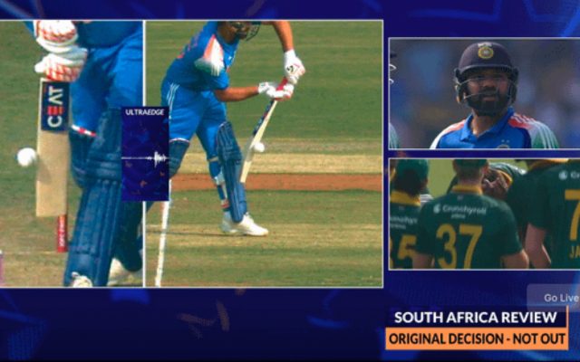 [WATCH]- Rohit Sharma Dismissed For 14 After Edge To Wicket-Keeper In 2nd ODI vs South Africa