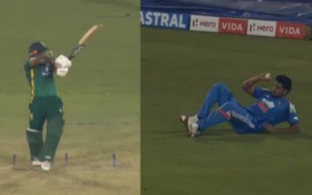 Prasidh Krishna Dismisses Bavuma With A Short Ball After Being Hit For Six In 2nd ODI