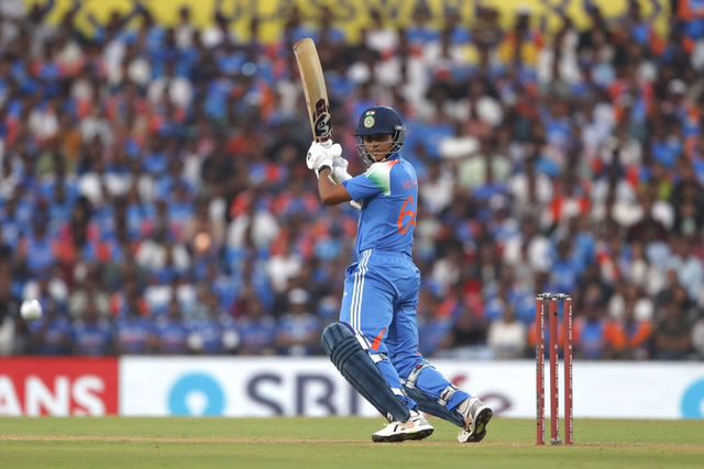 [WATCH]- Yashasvi Jaiswal Sends Lungi Ngidi’s Delivery Flying For A Stunning Six