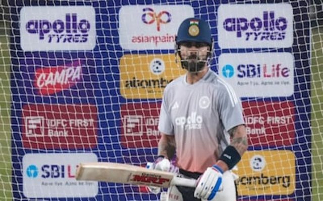 [WATCH] Virat Kohli Unleashes Fire in Raipur Nets As Rohit Sharma Studies Every Shot
