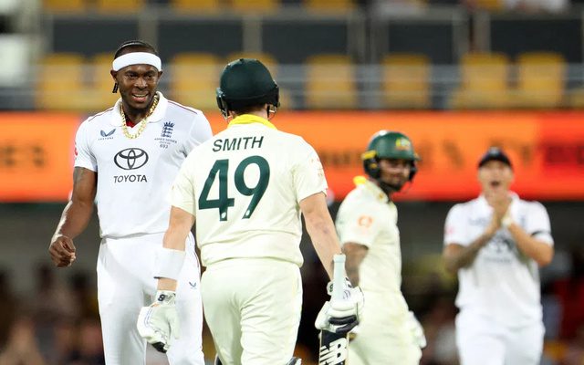 [WATCH] Jofra Archer And Steve Smith Involved In Heated Ashes Battle At Gabba