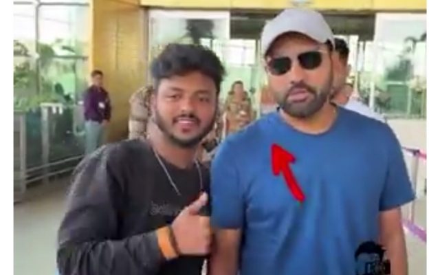[WATCH]-Rohit Sharma’s Funny Interaction With Fan Goes Viral