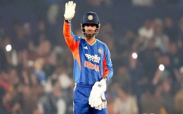 Jitesh Sharma Matches MS Dhoni’s T20I Wicketkeeping Record in Cuttack
