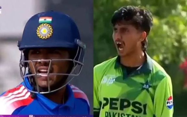 [WATCH] India vs Pakistan U19 Final Turns Fiery as Ayush Mhatre And Ali Raza Involved In Arguement