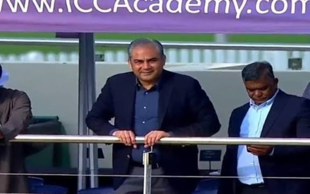 Mohsin Naqvi All Smiles as Pakistan Crush India In U19 Asia Cup Final