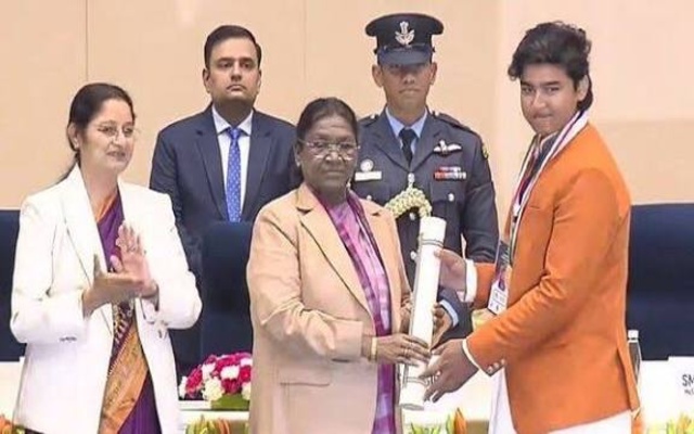 Vaibhav Suryavanshi Honoured With Prestigious National Award