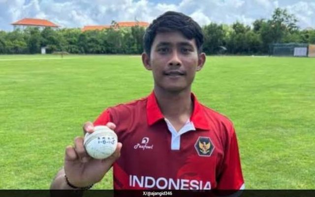 Gede Priandana Creates History With Unprecedented Five-Wicket Over
