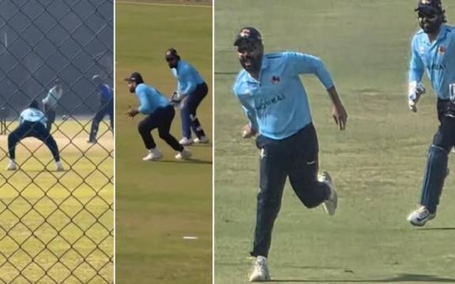 [WATCH]- “Rohit Bhai Aaja!” – Crowd Goes Wild As Sharma Fields Close To Boundary