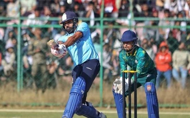[WATCH]- Rohit Sharma’s Golden Duck Stuns Fans In Vijay Hazare Trophy