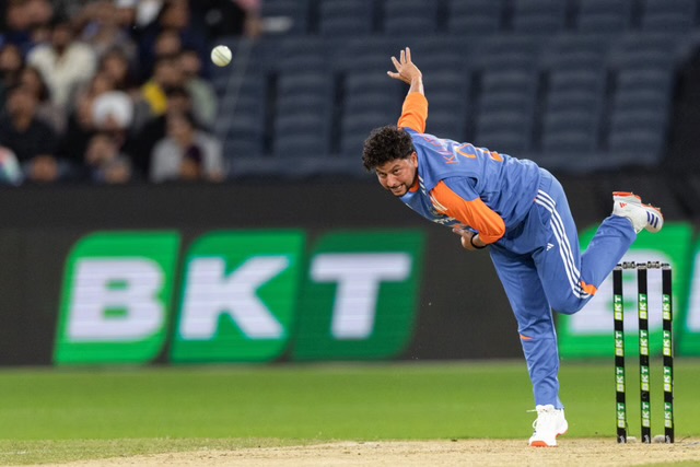 [WATCH] Kuldeep Yadav Dismantles Rachin Ravindra In IND vs NZ 2nd T20I