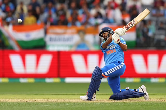 [WATCH]- Nitish Kumar Reddy Marks Maiden Fifty With Pushpa Celebration