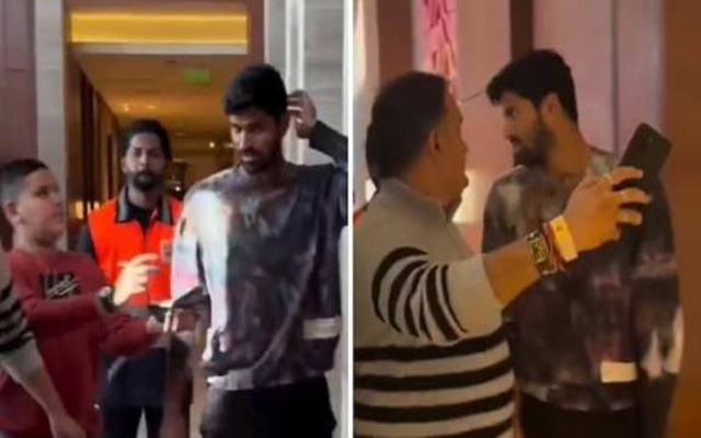 [WATCH] Washington Sundar Walks Away As Fans Come For Autograph And Selfie