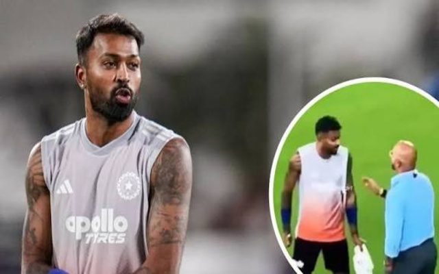 [WATCH]- Hardik Pandya Seen In Brief Exchange During India Vs New Zealand Match
