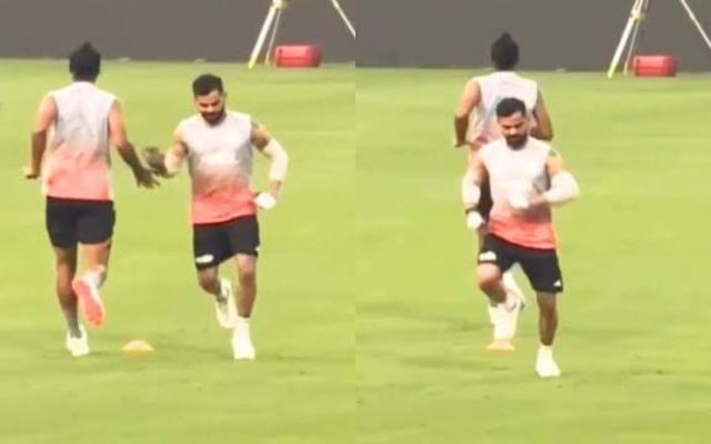 [WATCH]- Virat Kohli, Arshdeep Singh and KL Rahul Share Light Moments Ahead Of ODI Series