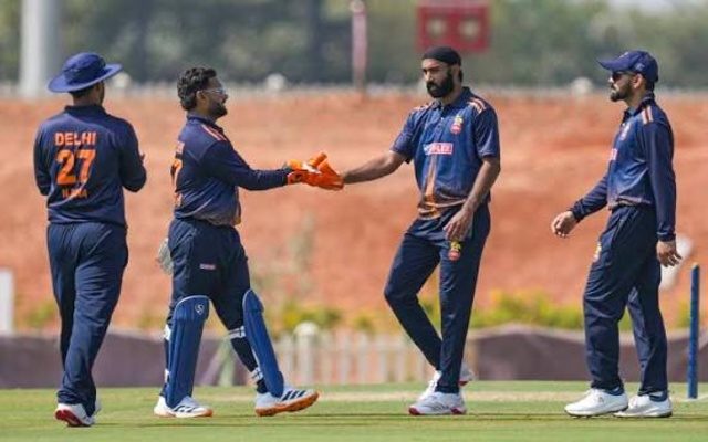 Delhi Finish League Stage On Top To Enter Vijay Hazare Trophy Quarterfinals