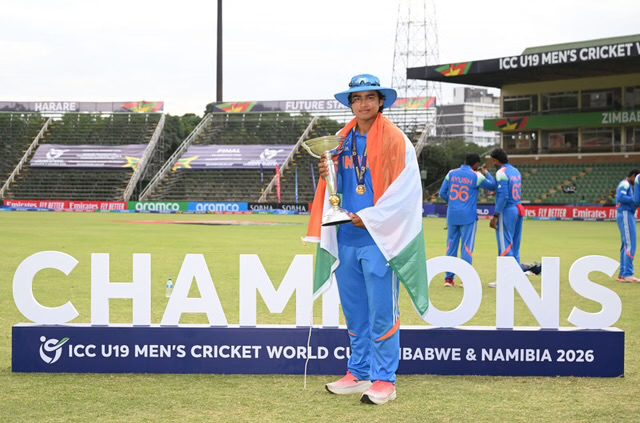 [WATCH] Vaibhav Suryavanshi Recreates Popular Viral Reel After U-19 World Cup Win