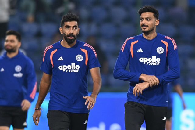 “Abhi Voh Mujhe Sunayega” – Axar Patel Jokes About Jasprit Bumrah After IND vs NAM T20 WC 2026 Match