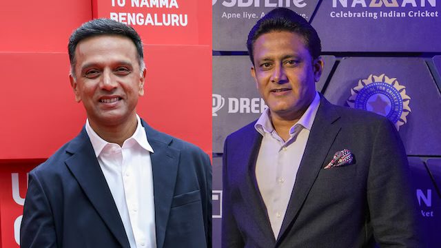 Chinnaswamy Stadium Dedicates Stands To Anil Kumble And Rahul Dravid