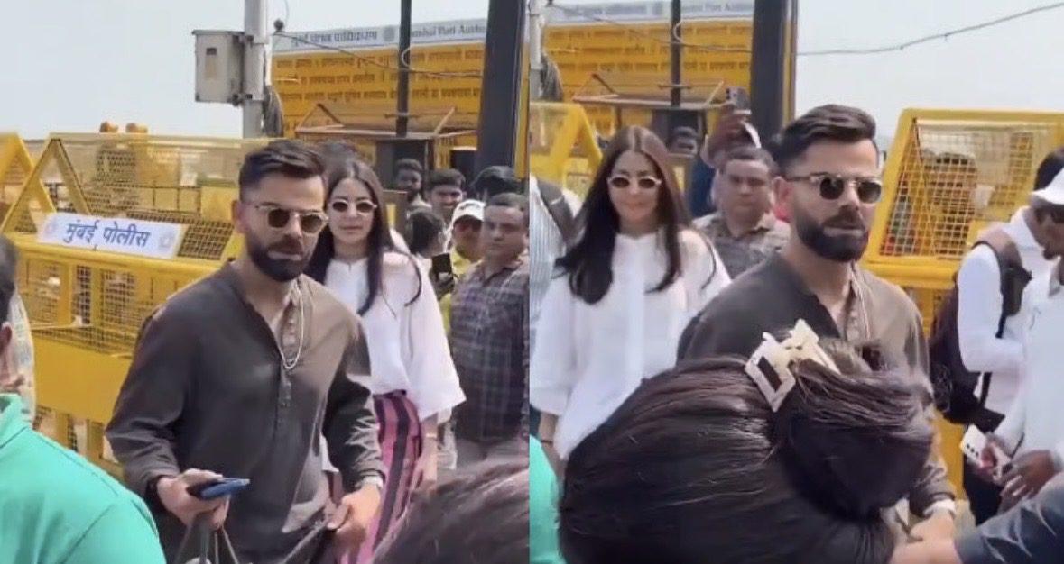 [WATCH] Virat Kohli And Anushka Sharma Spotted Together At Mumbai’s Gateway Of India