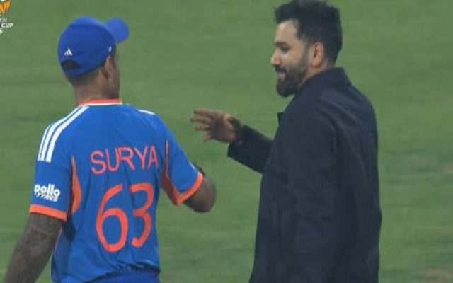 [WATCH] Suryakumar Yadav’s Gesture For Rohit Sharma Wins Hearts