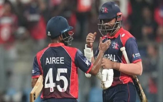 [WATCH]- Nepal Celebrate Historic T20 World Cup 2026 Win Over Scotland In Mumbai