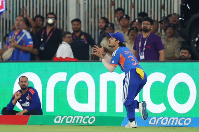 [WATCH] Ishan Kishan Takes A Stunning Catch To Dismiss Tim Seifert In IND vs NZ T20 WC Final