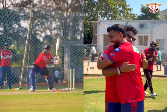 [WATCH] Rishabh Pant Enjoys Fun Banter With Teammates Before Net Session At LSG Camp Before IPL 2026