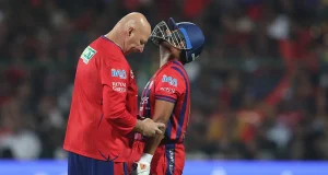 Rishabh Pant retired hurt. © X/Twitter