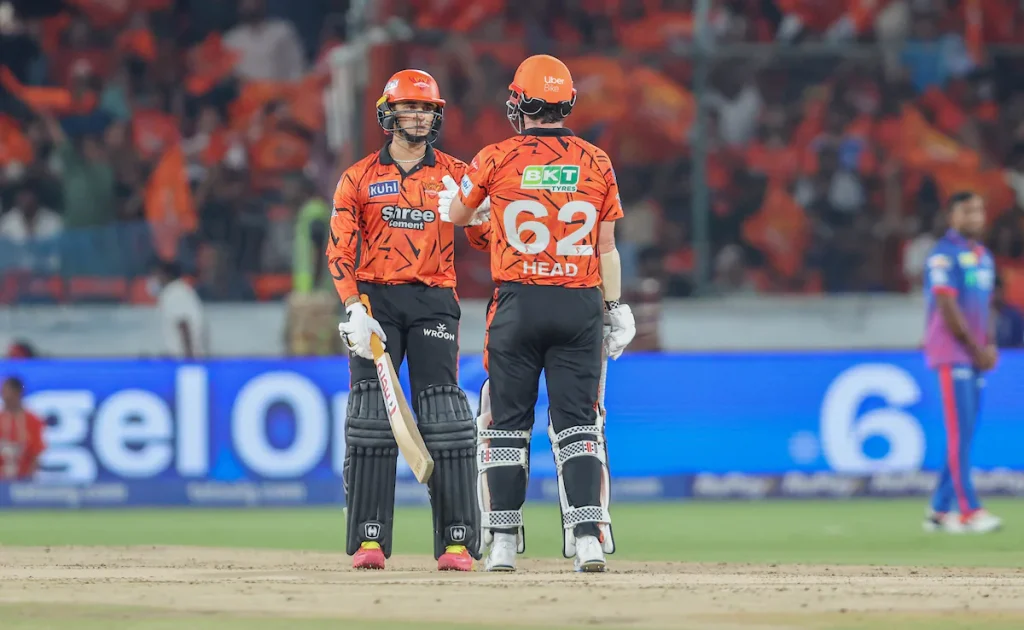 Abhishek Sharma and Travis Head (Image: BCCI/IPL)