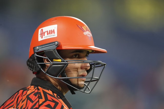 [WATCH] Abhishek Sharma Smashes Four Sixes Off Vijaykumar Vyshak