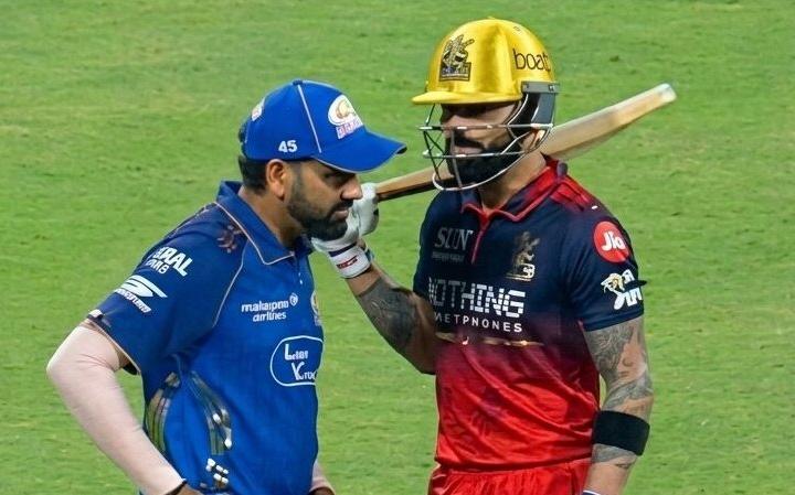 IPL 2026: [WATCH] Virat Kohli-Rohit Sharma Bond Steals The Show In MI vs RCB Game