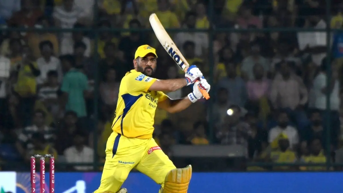 [WATCH] MS Dhoni Back Behind The Stumps; Hints At Return vs Mumbai Indians