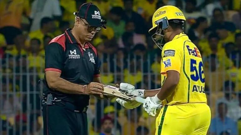 IPL 2026: Bizarre Umpiring Error Forces Ayush Mhatre To Fail Bat Test Twice In CSK vs PBKS Clash