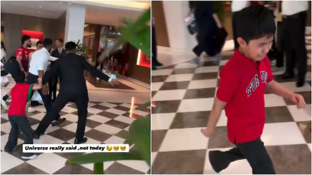[WATCH]- Young Boy Breaks Down After Failing to Meet Virat Kohli