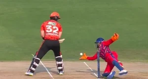 Rishabh Pant took a stunner to dismiss Liam Livingstone (Image: X)