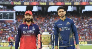 Rajat Patidar and Shubman Gill. (Image: BCCI)