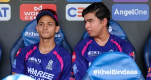 Vaibhav Sooryavanshi and Yashasvi Jaiswal ©BCCI/IPL