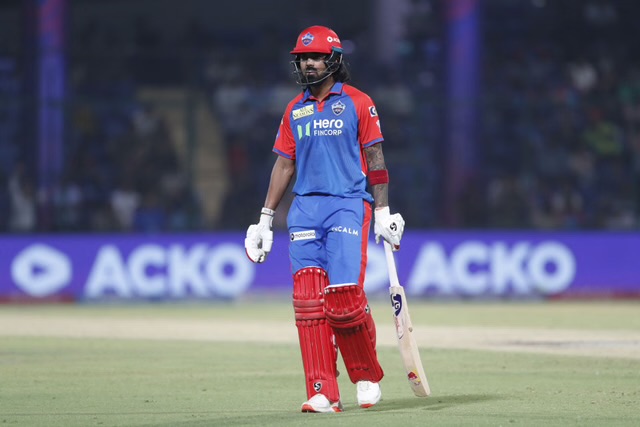 [WATCH]- Akeal Hosein Removes KL Rahul For 12 In DC vs CSK Clash