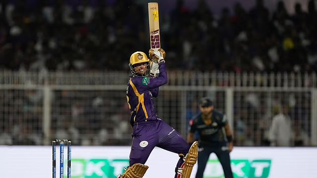 [WATCH]- Angkrish Raghuvanshi Smashes Rapid Fifty In KKR vs GT IPL 2026 Clash