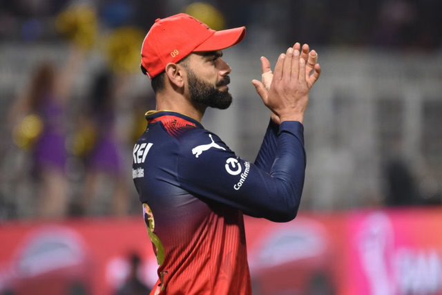 [WATCH]- Virat Kohli Celebrates After Bhuvneshwar Kumar Dismisses Priyansh Arya In PBKS vs RCB Clash