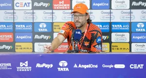 SRH head coach Daniel Vettori ©BCCI