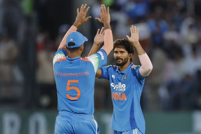 [WATCH ]-Nitish Kumar Reddy’s Perfect Yorker Ends Rahmanullah Gurbaz’s Stunning Century in IND vs AFG 1st ODI