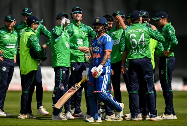 [WATCH] Ross Adair’s Stunning Direct Hit Sends Ishan Kishan In