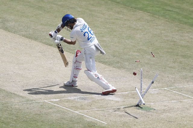 [WATCH]- Prasidh Krishna Cleans Up Sediqullah Atal for 17 in IND vs AFG 2026 Test